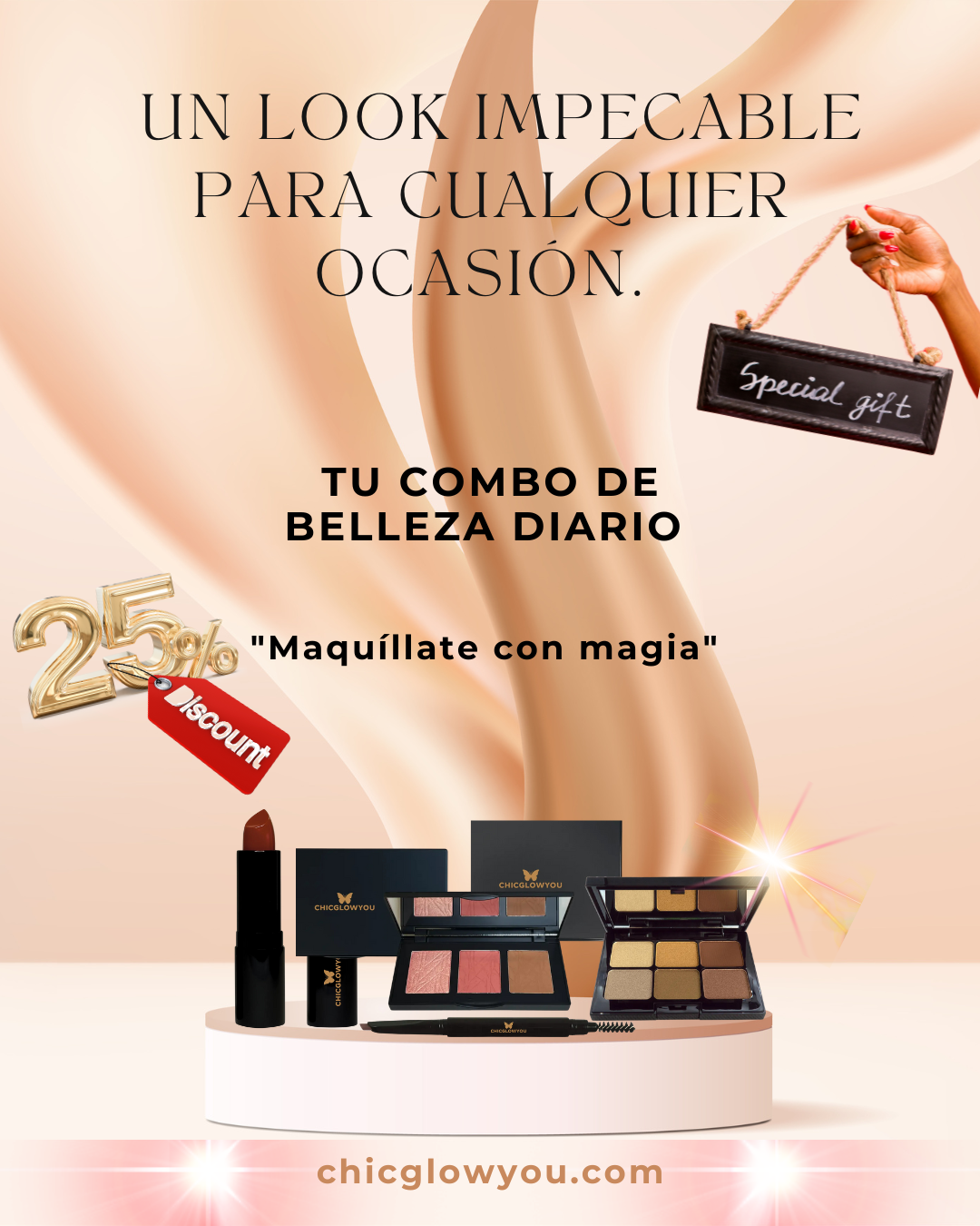 Tu Combo de Belleza Diario -Color & Glam -